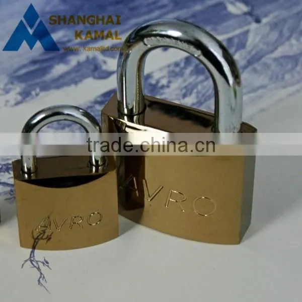 Gold-Plated Padlock and Key photo-2