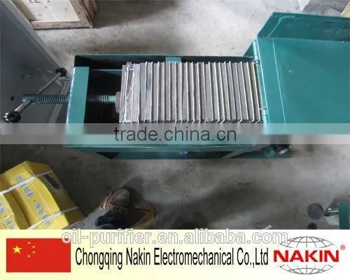 Plate-Press Used Oil Purifier for Transformer Oil (Use Filter Paper)