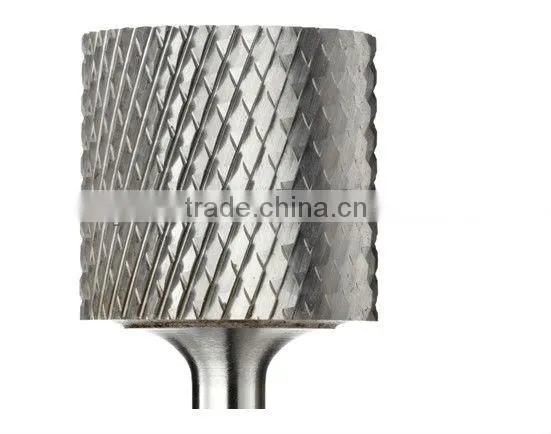 Bright Finish Diamond Cut Cylindrical Carbide Bur photo-2