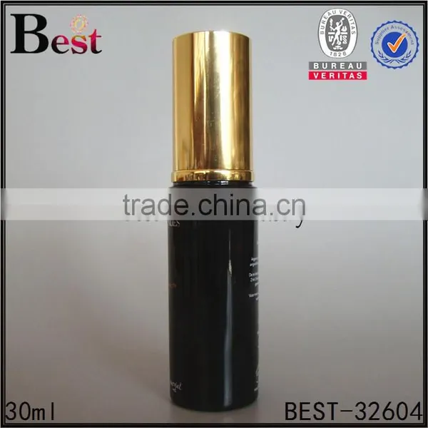 Wholesale Light Resistant 30ml Black Glass Bottle Natural Oil Pump 30ml Black Glass Bottle photo-3