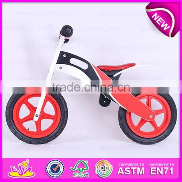 OEM and ODM Certified Balance Toys Wooden Bike Kids Balance Bicycle W16C131 photo-3