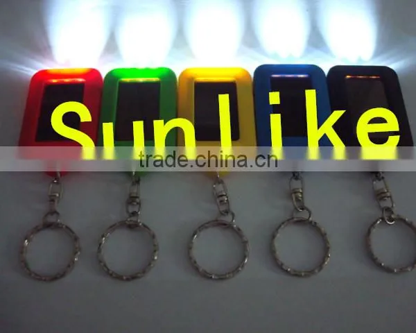 3pcs LED Solar Keychain photo-2