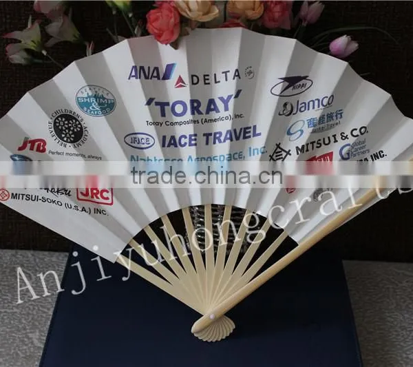 Custom Printed Japanese Paper Hand Fan photo-4