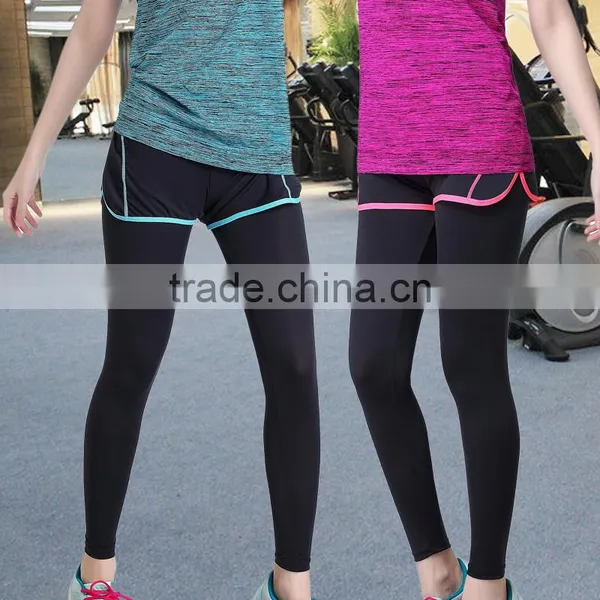2017 Fitness Leggings Custom Made Womens Yoga Pants Wholesale Running Pants