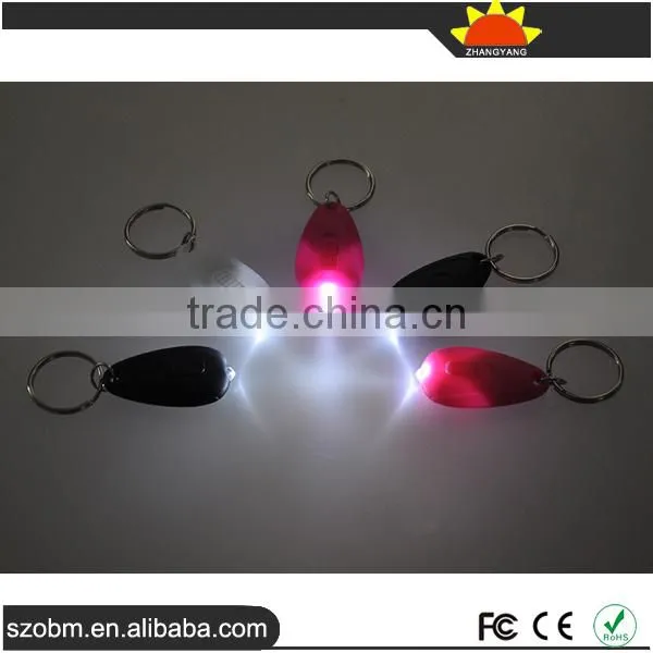 High Quality Mini Keychain Promotion Gift White Light F5 LED Keychain photo-2