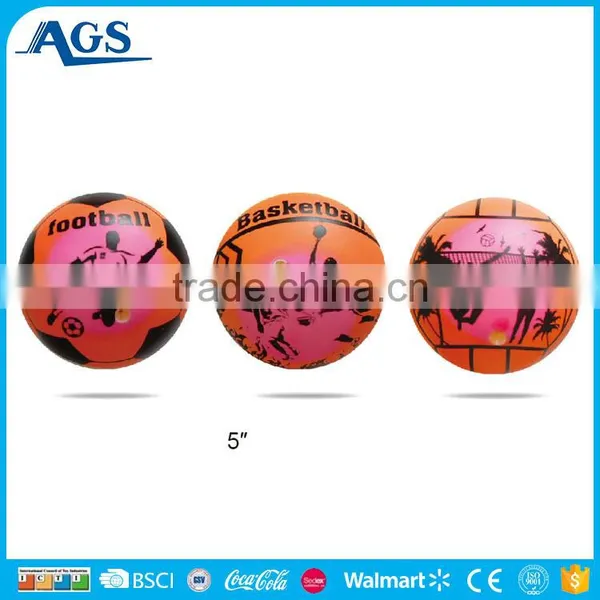2017 New Design Rainbow Color Kid Pvc Toy Ball photo-6