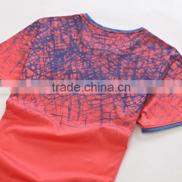 Custom Printing Wholesale China Own Design t Shirt photo-6