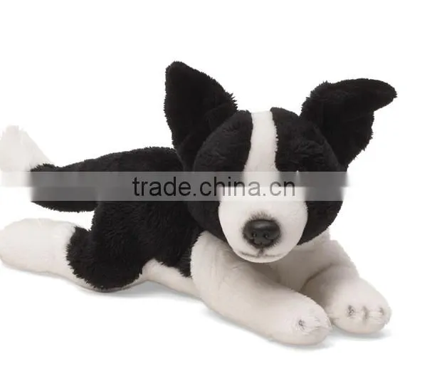 Hot Selling Custom Kids Standing Plush Animal Black Toy Dog Stuffed Animal Dog photo-2