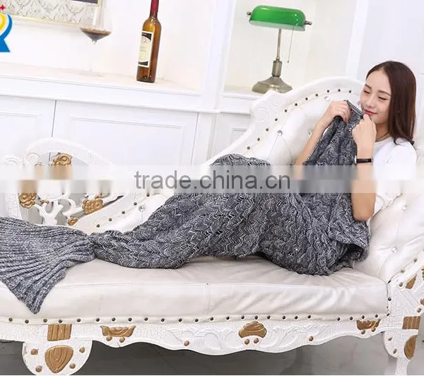 Scales Tail Blanket Air Conditioning Blanket Wool Blanket for the Best Christmas Gift