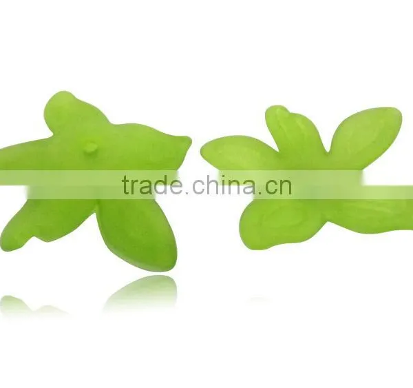 Custom Flower Design Acrylic Charm Cheap Handmade Flower Charms for Diy Jewelry Accessories photo-4