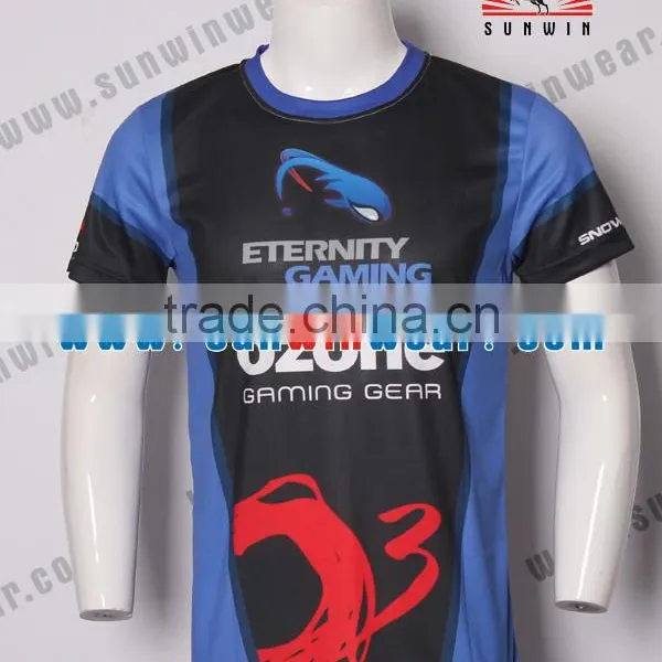 Sulimation T-shirt All Over Print Shirts Gaming for Men photo-4