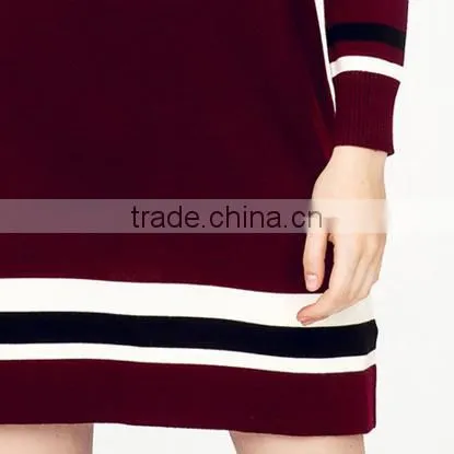 Most Popular Items Long Sleeve Zipper Sweater Women Dress 2017 for Lady photo-6