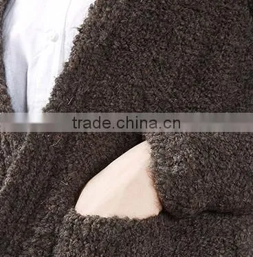 2017 Latest European Style Ladies Handmade Knitting Sweater Cardigan for Wholesale photo-6