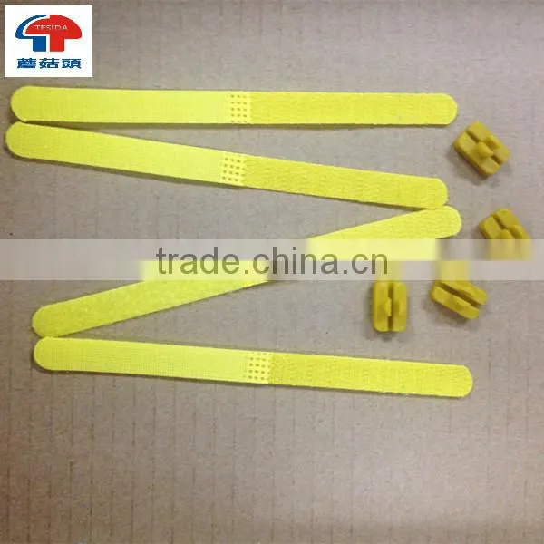 Super Quality 100% Nylon Colourful OEM&ODM Strap Logo Printed Customized Hook and Loop Cable Tie With Fashionable Design photo-5