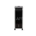 Household Black 9m/s Wind Speed Portable Air Cooler and Heater With Timer