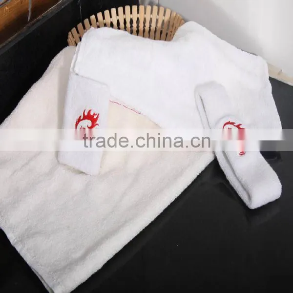 Custom Cotton Wholesale Towels Bath Set Luxury Hotel With Logo photo-2