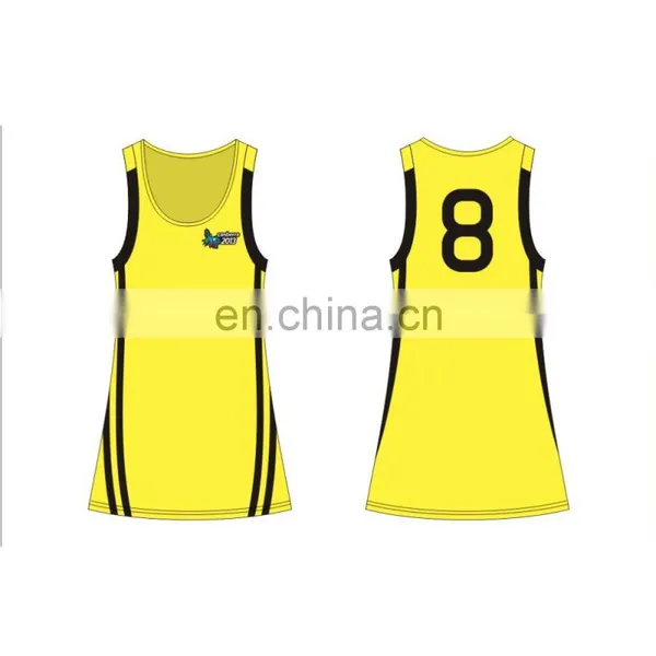 New Style Custom Jersey for Netball in Good Quality photo-5