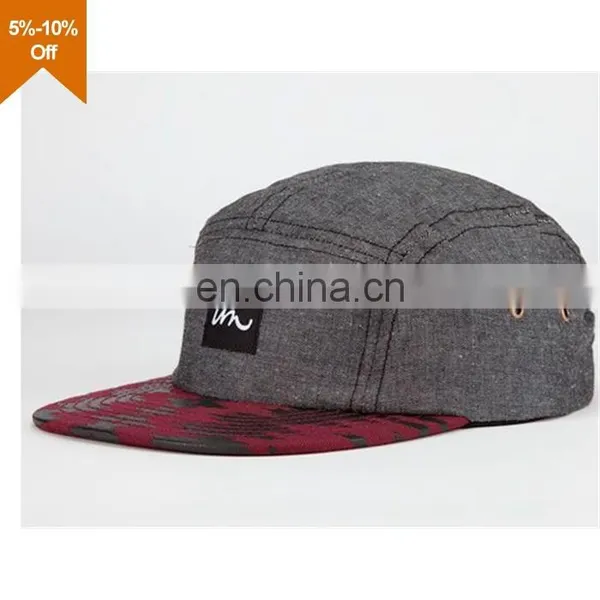 Wholesale African Print 5 Panel Hats photo-2