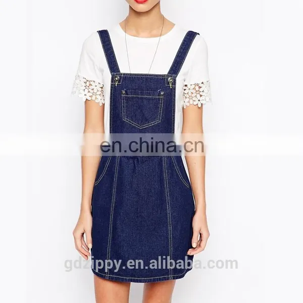 Express Dresses Glamorous Denim Pinafore Dress for Girls photo-3