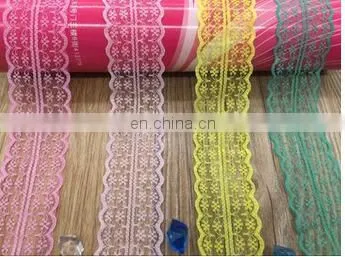 FASHION INELASTIC FLOWER LACE ACCESSORIES 4.5CM WIDE COLORFUL LACE ACCESSORIES FASHION LACE ACCESSORIES FOR DIYUNDERWEAR photo-4