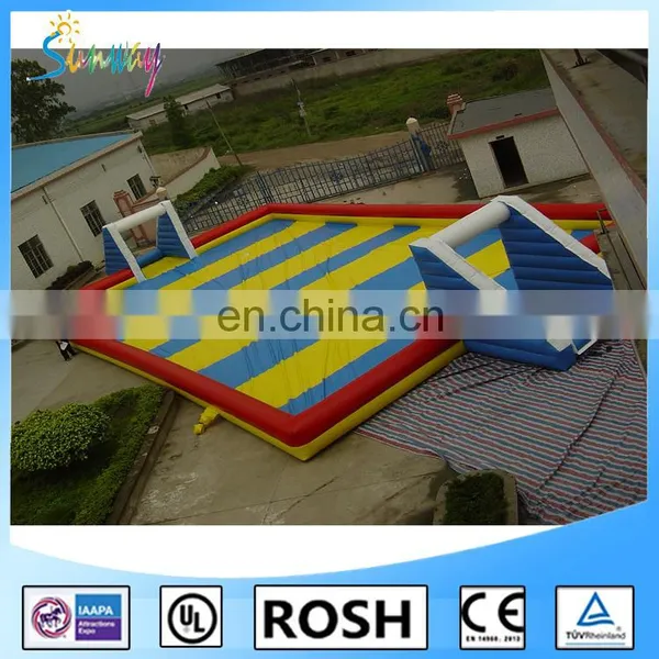 2016 Cheap Price Inflatable Soccer Field / Inflatable Football Arena / Inflatable Soccer Pitch for Sale photo-4