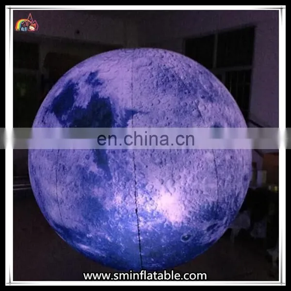 Festival Best !!! Inflatable LED Ball With Light Inside Lighting Planets Balloon Decoration photo-2