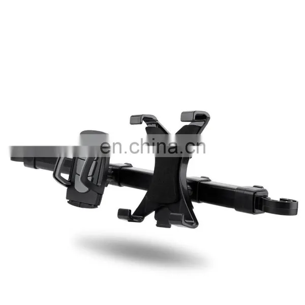 2 in 1 360 Degree Rotation Car Headrest Mount Holder for Tablet and Smartphone for IPad Fit All Under 10 Inch Screens photo-3