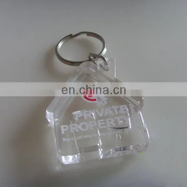 Printed Photo Insert Plastic 3d Acrylic Keychain photo-5
