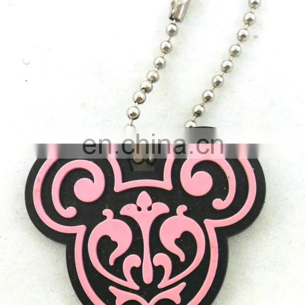 Wholesale Lovely Customized Soft PVC Flag Keychain photo-2