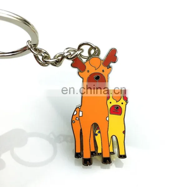 Factory Sale Promotion Gift Custom Made Metal Cartoon Dog Keychain photo-5