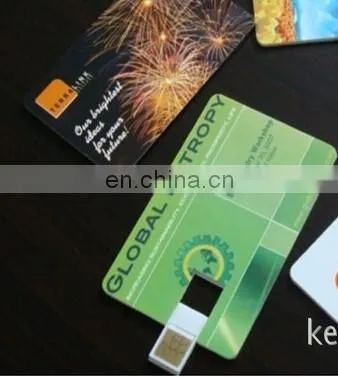 OEM custom logo credit card usb , promotional gifts usb card , usb business card 1gb-16gb