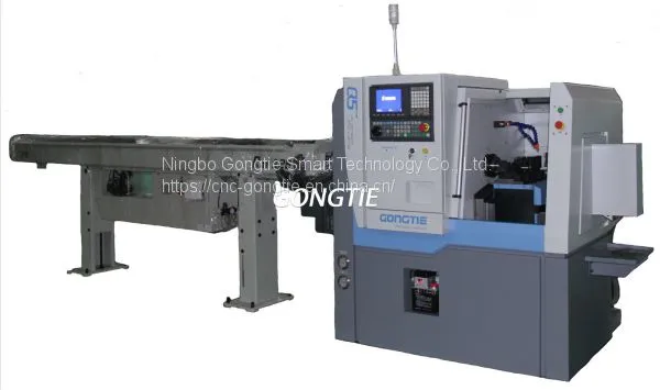 CNC Lathe With Bar Feeder