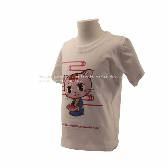 Light-colored Printable Heat Transfer Film, Iron-on Transfer Vinyl, Eco-solvent Printing, PU Material, 61cm*50m Roll UNEWPRINT photo-5