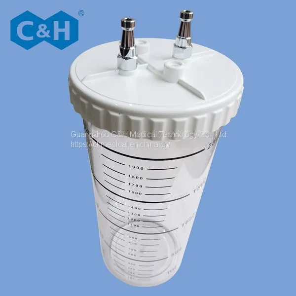 Operating Room Using Medical Vacuum Regulator Trolley Set With 2 / 4 / 8 Liter Suction Liquid Collecting Jars photo-4