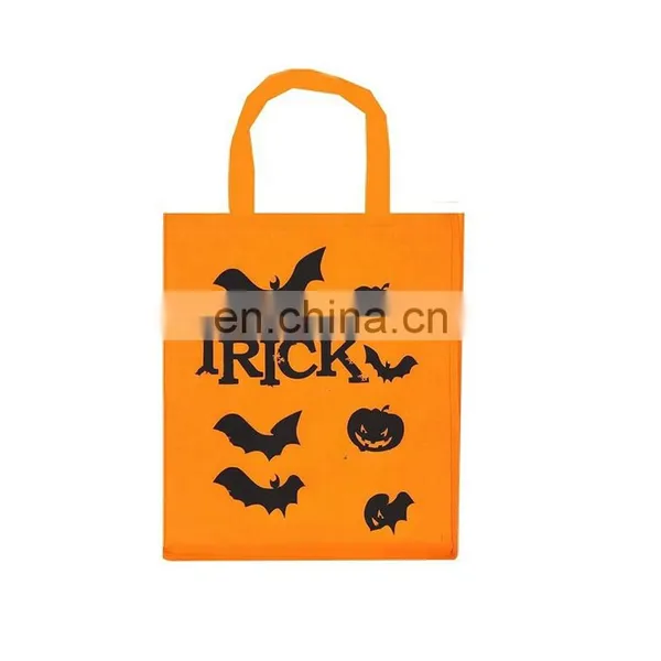 Custom Felt Halloween Handhold Cand Treat Loot Bag photo-3