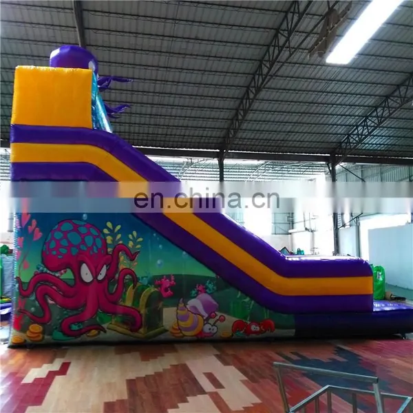 Outdoor Children Amusement Park Inflatable Castle Bounce House With Slide photo-6