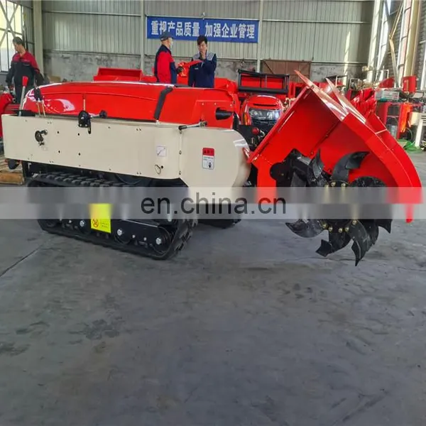 Using a Rotary Agriculture Machinery Cultivators Harrow photo-4