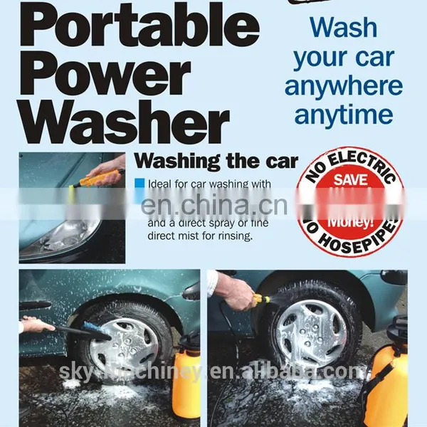 Mini Portable High Pressure Manual Car Washer photo-2