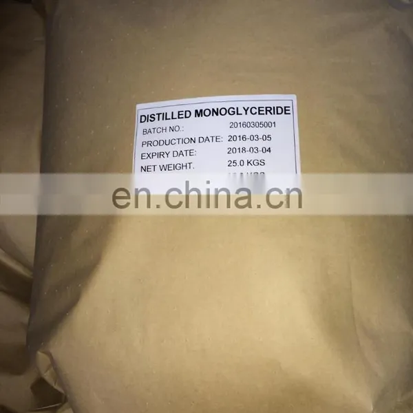 Lubricant for Plastic Glycerol Monostearate(Distilled Monoglyceride) GMS 99 photo-3