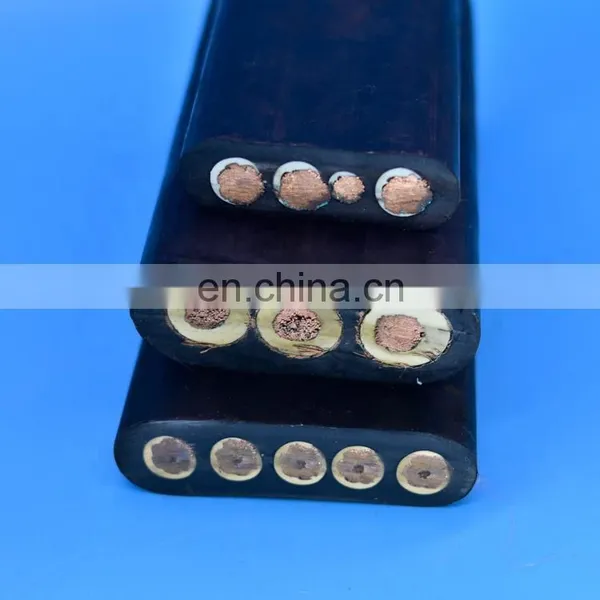 Rubber Sheathed Flat Travelling Cable TSCGEWOEU 6/10kv Bucket Wheel Machine Cable photo-3