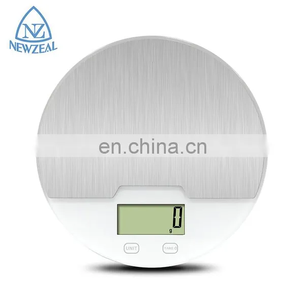 Multifunction Digital Slim 5 Kg Stainless Steel Weigh Food Kitchen Scale photo-4