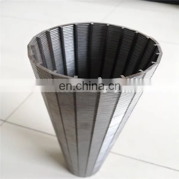 Stainless Steel Water Well Wedge Wire Filter Cylinder Wire Cylinder Johnson Screen Mesh