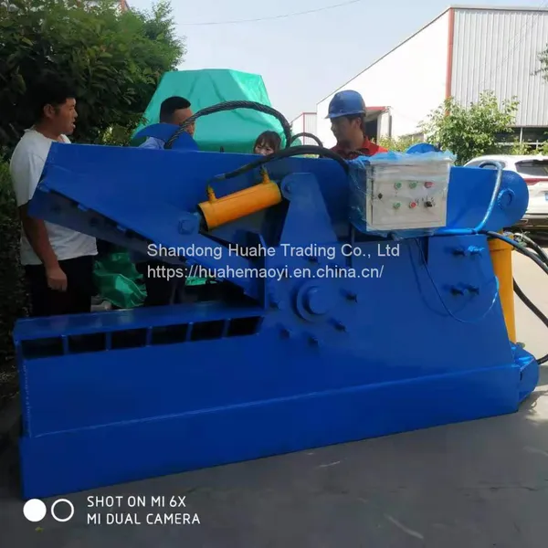 Crocodile Hydraulic Metal Shearing Machine Iron Sheet Cast Iron Thin Iron Cutting Machine Thin Iron Sheet Light Material Cutting Machine photo-5