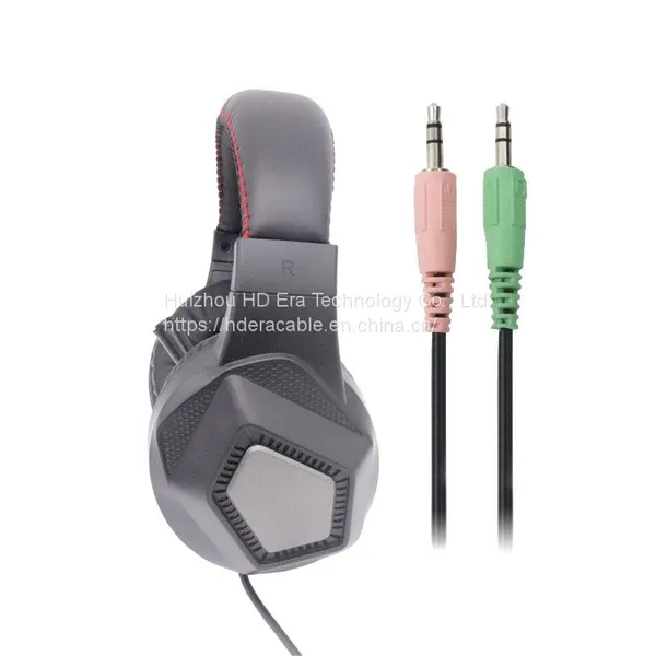Hdera 3.5mm Language Lab Headset Headphone White Wired Headphones Noise Cancelling Headphones HD806 photo-5