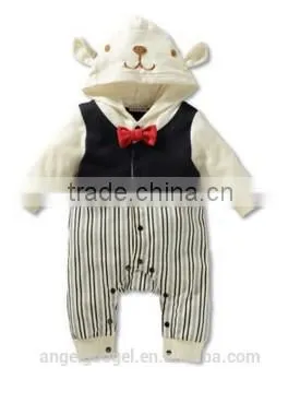 Cute Animal Clothes Baby Elephant Bee Rabbit Ladybug Rompers Baby AG-LA0025 photo-4