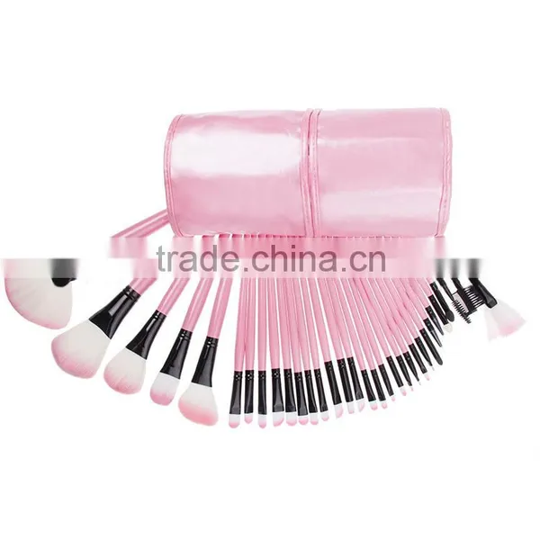 32pcs Professional Cosmetic Makeup Brush Kit With PU Bag photo-5