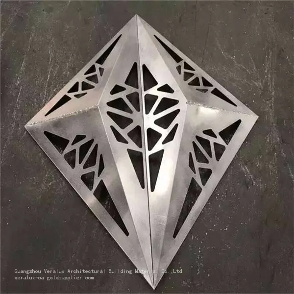 Aluminum 3D Decorative Panel, Suitable for Indoor and Outdoor Decoration