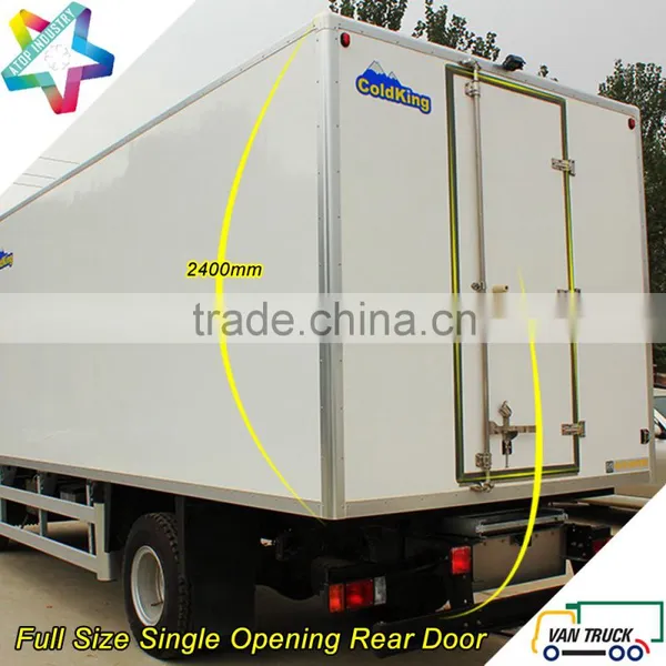10T Middle Duty 5.7m Refrigerated Truck Body 700P NPR Chassis Seafood Reefer Truck Quality Choice photo-2