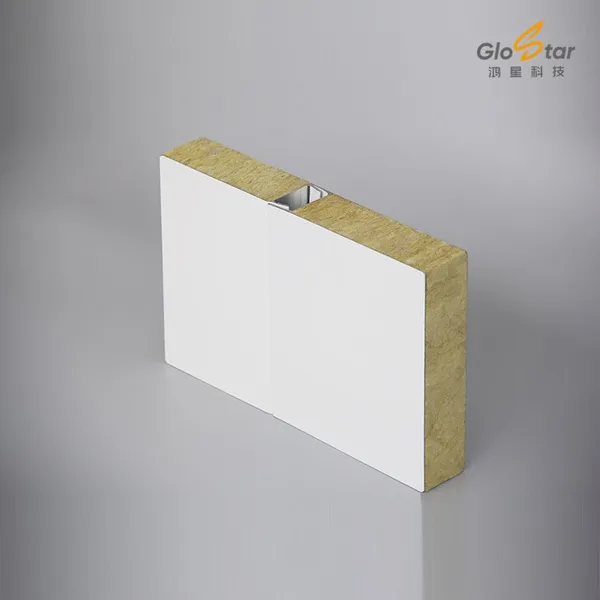 Color Steel Rock Wool Clean Panel, Used in Clean Workshops Such as Laboratories and Pharmaceuticals photo-5