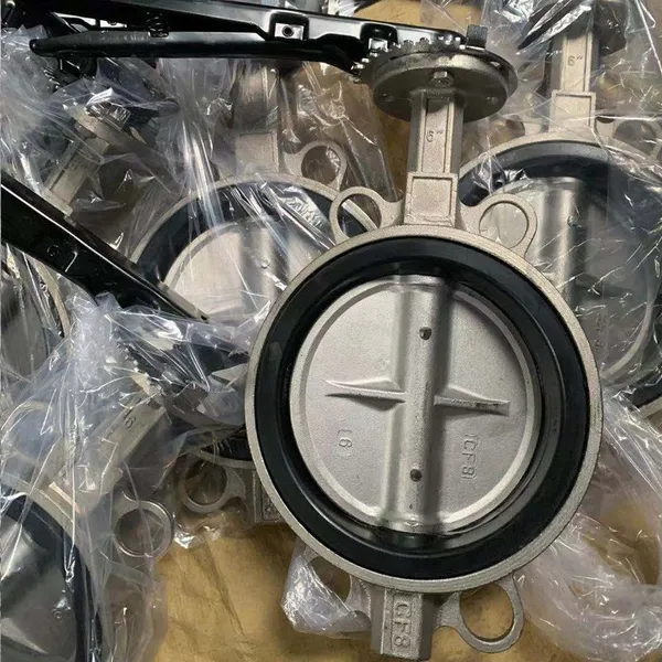 ANSI Standard Stainless Steel Butterfly Valve Automatic Regulator Valve DN40~DN800 ASME Flange photo-2